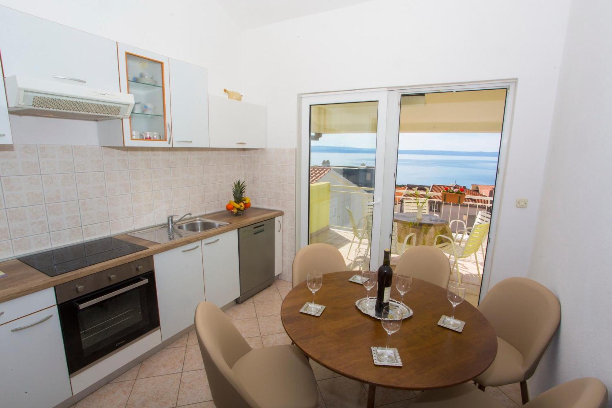 Apartments Dundic Makarska Bagian luar foto